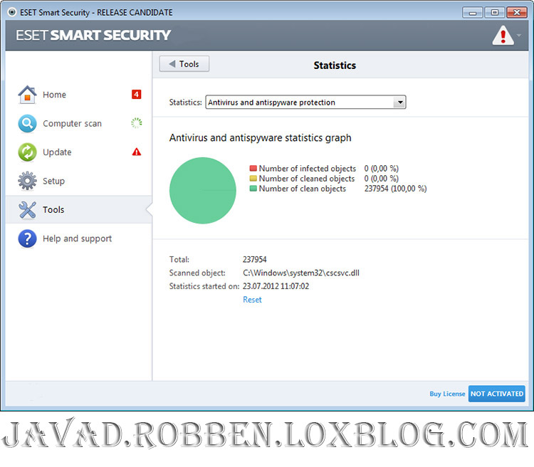 دانلود نرم افزار ESET Smart Security 8 اینترنت سکوریتی