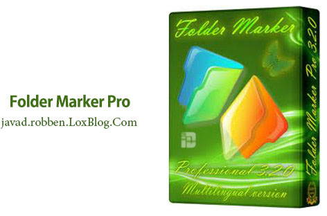 دانلود نرم افزار علامت گذاری پوشه های مهم و تغییر رنگ آنها Folder Marker Pro v4.2